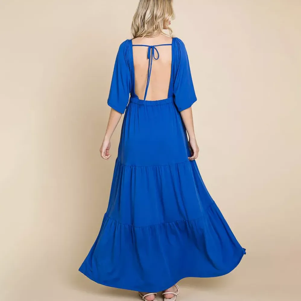 Culture Code Renn maksimekko cobalt blue