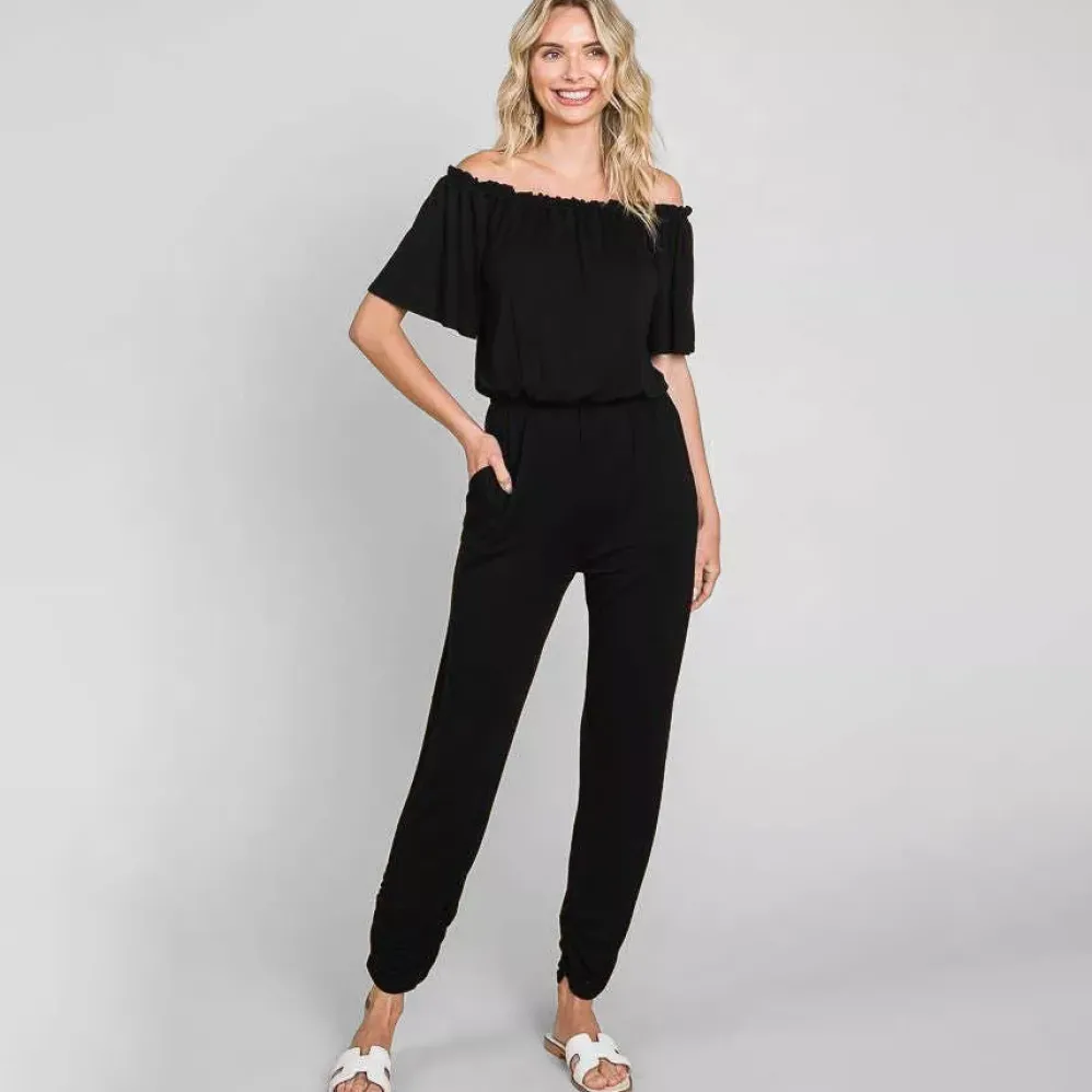 Culture Code Taria jumpsuit musta