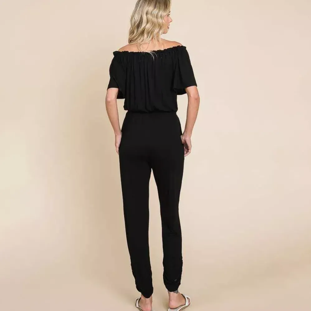 Culture Code Taria jumpsuit musta