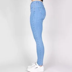 Daysie high waist stretchfarkut baby blue
