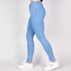 Daysie high waist stretchfarkut baby blue
