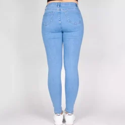 Daysie high waist stretchfarkut baby blue