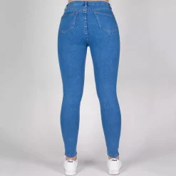 Daysie high waist stretchfarkut steel blue