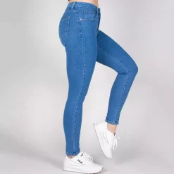 Daysie high waist stretchfarkut steel blue