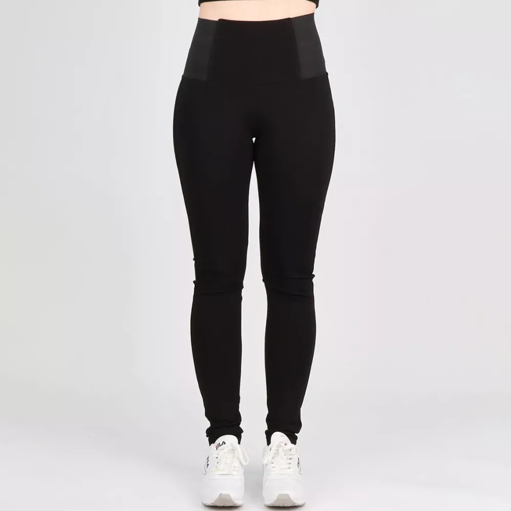 Daysie stretch-housut musta