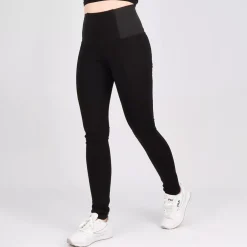Daysie stretch-housut musta