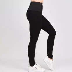 Daysie stretch-housut musta