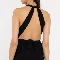 Elle Bora Multi Tie jumpsuit navy