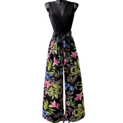 Elle Limei kuvioitu jumpsuit vihreä