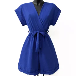 Elle Mounia jumpsuit vyöllä sininen