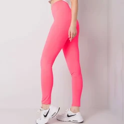 ExModa Leffy leggingsit neonpinkki