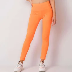 ExModa Leffy leggingsit neonoranssi