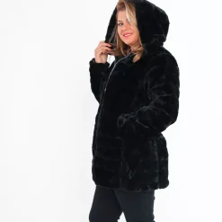 Fashion Genious keinoturkistakki musta