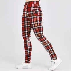 Fashion Lourdes housut punainen