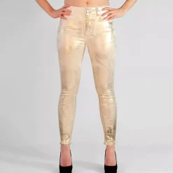 Foly Rose Skinny kullanhohtoiset stretchfarkut