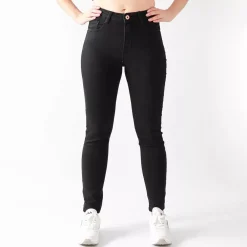 Foly Rose Skinny stretchfarkut musta