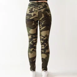 Foly Rose Skinny stretchfarkut maastokuvio