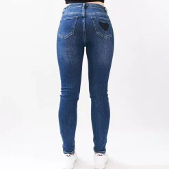 Foly Rose Skinny stretchfarkut sininen