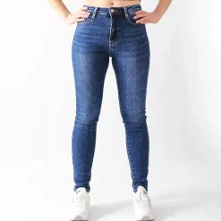 Foly Rose Skinny stretchfarkut sininen