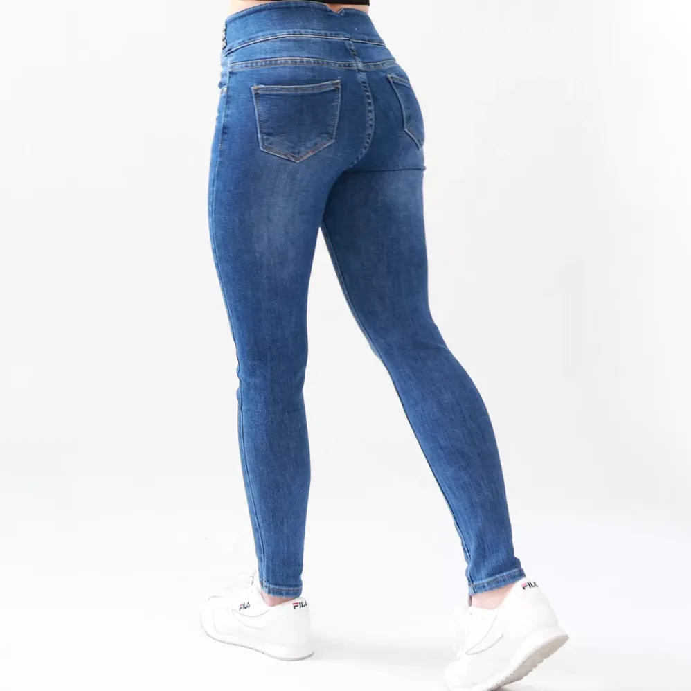 Foly Rose stretchfarkut sininen