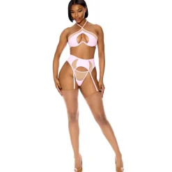 Forplay Catch My Wave mesh-alusasusetti 3 osaa orkidea