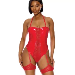 Forplay Mistressed teddy punainen