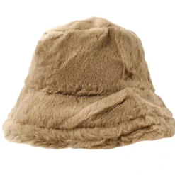 Fuzzy bucket hattu beige