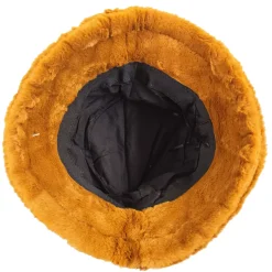 Fuzzy bucket hattu beige