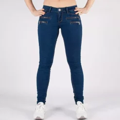 Girl Vivi Distressed farkut tummansininen