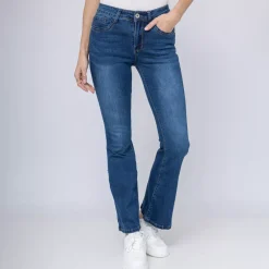 Girl Vivi Flared strechfarkut sininen