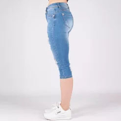 Girl Vivi Ripped farkkucaprit v.sininen
