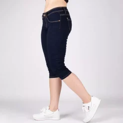 Girl Vivi Stretch farkkucaprit navy