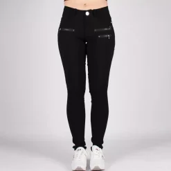 Girl Vivi stretchfarkut musta