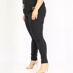 Girl Vivi stretch-housut musta