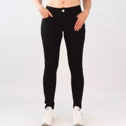 Girl Vivi stretch-housut musta
