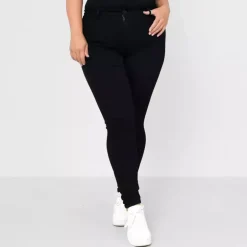 Girl Vivi stretch-housut musta