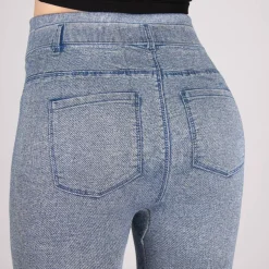 High Waist jeanslook leggingsit