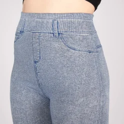 High Waist jeanslook leggingsit