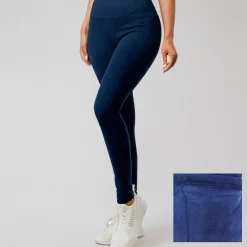 Just Love Fleece lämpöleggingsit navy