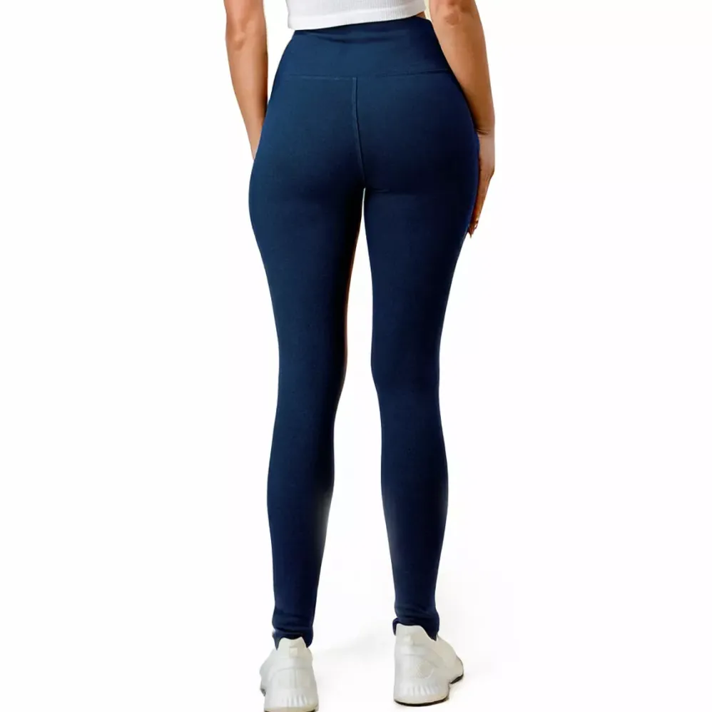 Just Love Fleece lämpöleggingsit navy