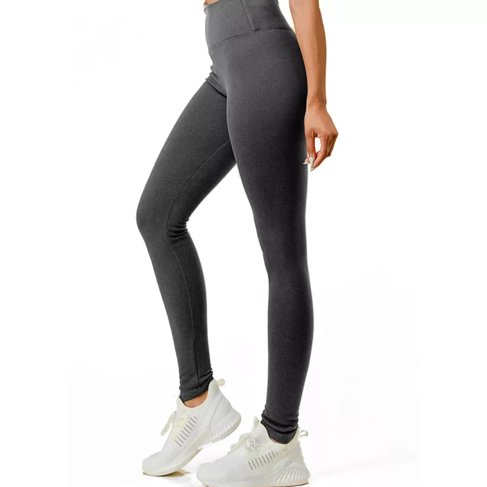 Just Love Fleece lämpöleggingsit harmaa