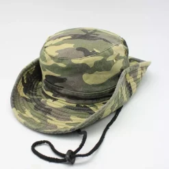 Kalastajanhattu kaulalenkillä green camo