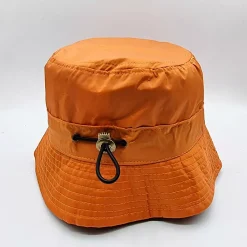 Kalastajanhattu kuminauhalla oranssi