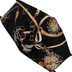 Kasvomaski Golden Jewellery musta