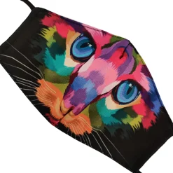 Kasvosuoja Cat Colorful