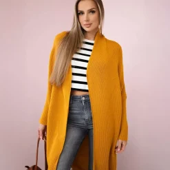 Kesi Anu neuletakki mustard