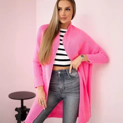 Kesi Anu neuletakki pinkki