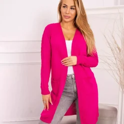 Kesi Donna neuletakki fuksia
