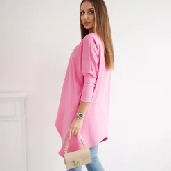 Kesi Ida epäsymmetrinen tunika pinkki