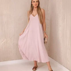 Kesi Joanna puuvillamekko dusty pink